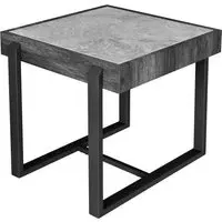 Norton Side Table - Grey, Sintered Stone