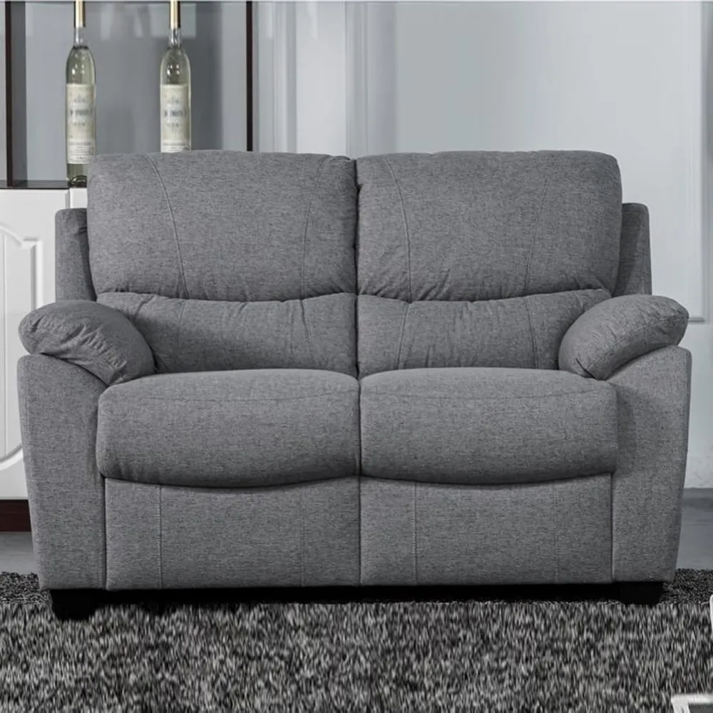Norway 2-Seater Sofa - Grey, Fabric