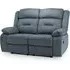 Norwich 2-Seater Recliner Sofa - Grey, Fabric