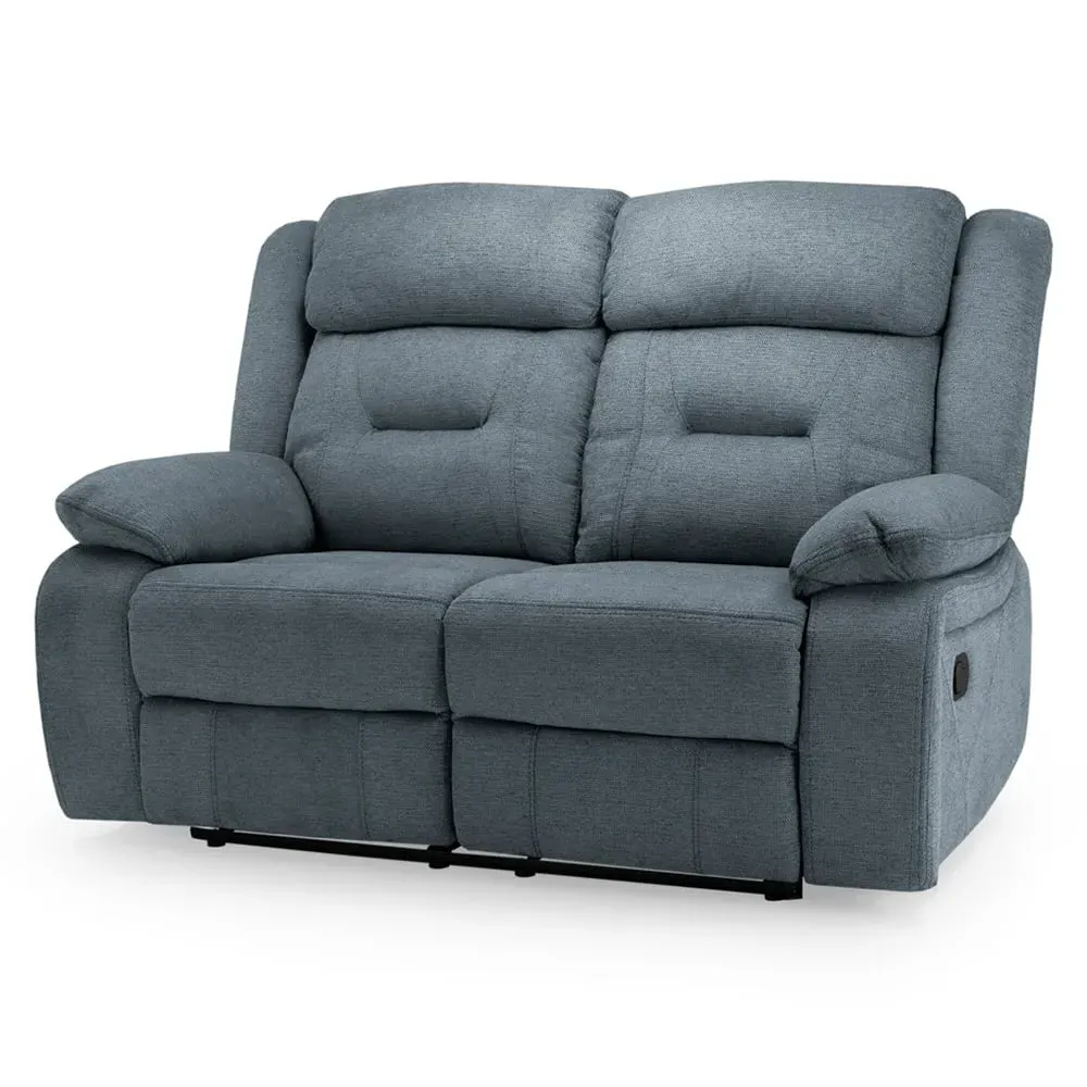Norwich 2-Seater Recliner Sofa - Grey, Fabric