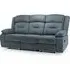 Norwich 3-Seater Recliner Sofa - Charcoal, Fabric