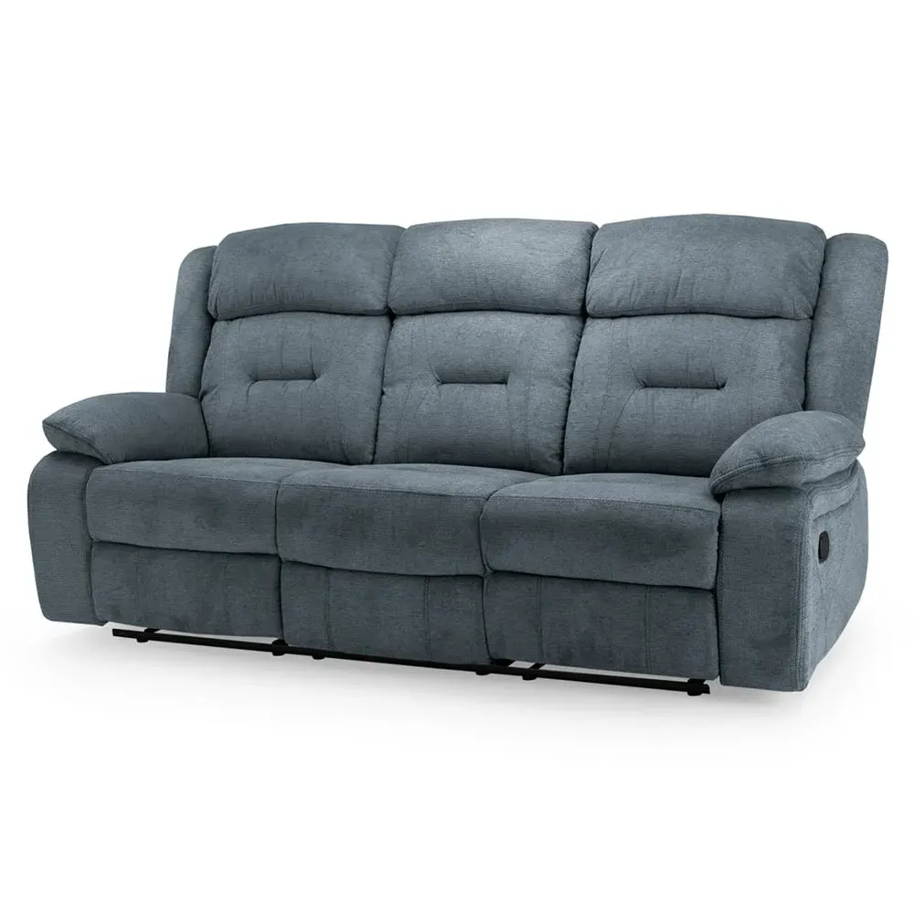 Norwich 3-Seater Recliner Sofa - Charcoal, Fabric