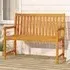 Nova 110cm Garden Bench - Natural, Acacia Wood