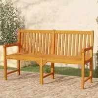 Nova 150cm Garden Bench - Natural, Acacia Wood