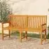 Nova 150cm Garden Bench - Natural, Acacia Wood
