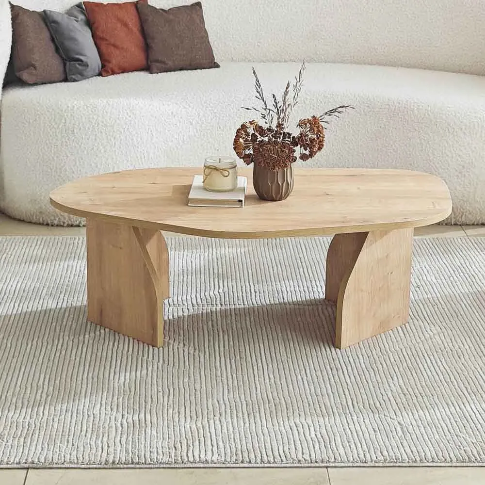 Nova Coffee Table - Sapphire Oak, Melamine Particle Board product