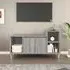 Novato TV Stand with 2 Doors - Grey, Engineered Wood