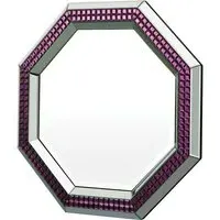 Nthrow Octagonal Wall Mirror - Purple
