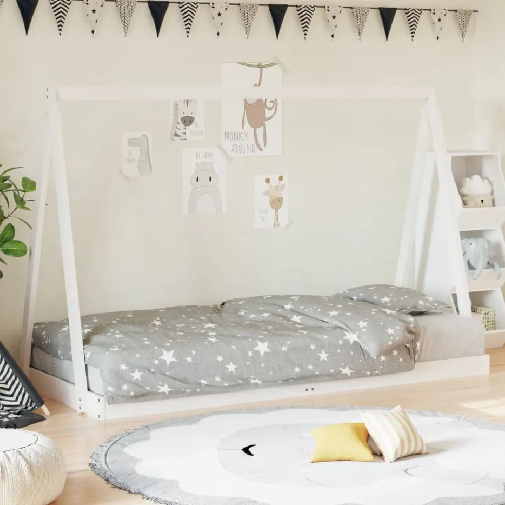 Nuoro Single Daybed - White, Pine Wood image