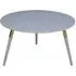 Nusakan Round Coffee Table - Light Grey, Oak