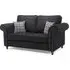 Oakley 2-Seater Sofa - Charcoal, Fabric