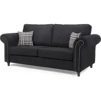 Oakley 3-Seater Sofa - Charcoal, Fabric