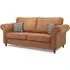 Oakley 3-Seater Sofa - Tan, Faux Leather