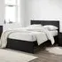 Oakley King Size Bed Frame - Black, Wood