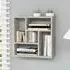 Oakley Wall Shelf with 5 Compartments - Concrete Effect