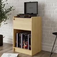 Oami Office Cabinet with 1 Drawer - Oak