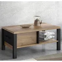 Oaxaca Coffee Table with 1 Drawer - Appenzeller Oak