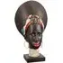 Ocala Anouk Woman Bust Sculpture - Brown, Polyresin