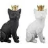 Ocala Cat Kate Sculpture - Black, Polyresin
