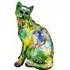 Ocala Cat Street Art Sculpture - Multicolour, Polyresin