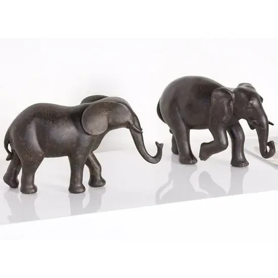 Ocala Elephant Sculpture - Brown, Polyresin image