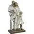 Ocala Family Happiness Sculpture I - Gold, Polyresin