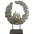 Ocala Family Sculpture - Gold, Polyresin