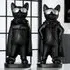 Ocala Hero Cats Sculpture - Black, Polyresin