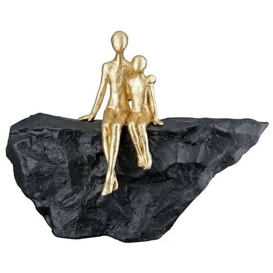 Ocala Motherly Love Sculpture - Gold, Polyresin image