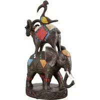 Ocala Mufasa Sculpture - Brown, Polyresin