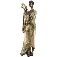 Ocala Polyresin Aminata 3 Sculpture - Gold