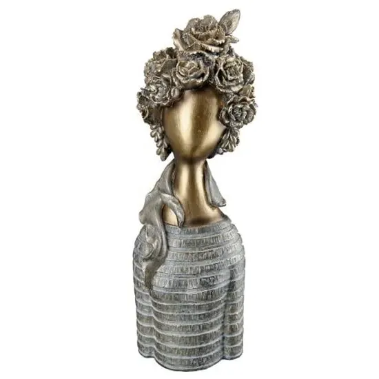 Ocala Polyresin Linea Sculpture - Gold image