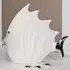 Ocala Small Fish Sculpture - White, Polyresin