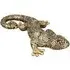 Ocala Small Gecko Sculpture - Gold, Polyresin