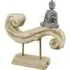 Ocala Tealight Buddha Sculpture - Grey, Polyresin