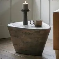 Ocean Side Table - Dark Brown