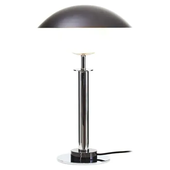 Ocho Table Lamp - Black, Marble image
