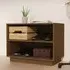 Ochoa Shoe Storage Bench - Honey Brown, Pinewood