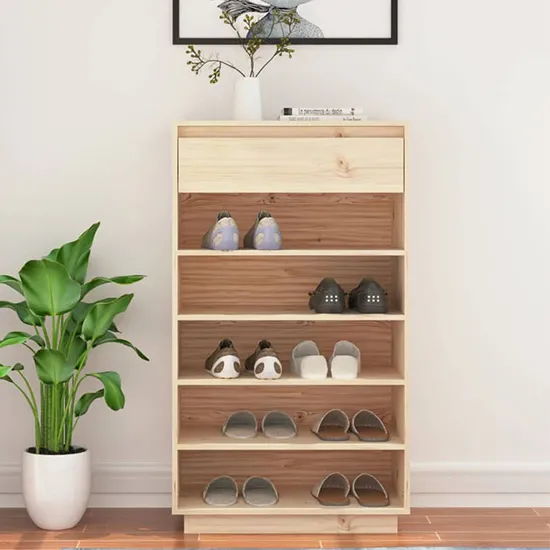 Ochoa Shoe Storage Rack - Natural, Solid Pine product