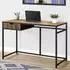 Odenton Laptop Desk with 1 Drawer - Nutmeg, Black