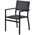 Oderico Outdoor Rattan Armchair - Black, Grey