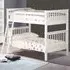 Ogden Bunk Bed with Storage - White, Pine Wood