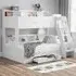 Oihane Triple Sleeper Bunk Bed with Storage - White