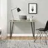 Ojai Laptop Desk with Black Legs - Rustic Oak, Wood