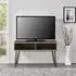 Ojai TV Stand with Black Legs - Walnut, Wood