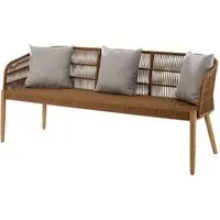 Okala Woven 3-Seater Sofa - Natural, Cotton Rope