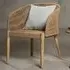 Okala Woven Cotton Rope Armchair - Natural