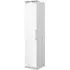 Olathe 1 Door Wardrobe - White, High Gloss