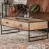Olbia Coffee Table with 4 Drawers - Oak