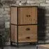 Olbia Sideboard with 2 Doors 2 Drawers - Oak